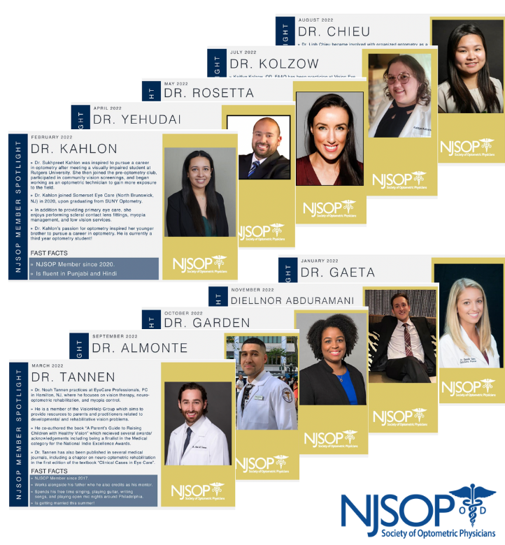 2022 NJSOP Member Spotlights