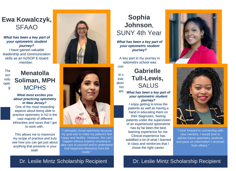 Dr. Leslie Mintz Scholarship Foundation Graphic